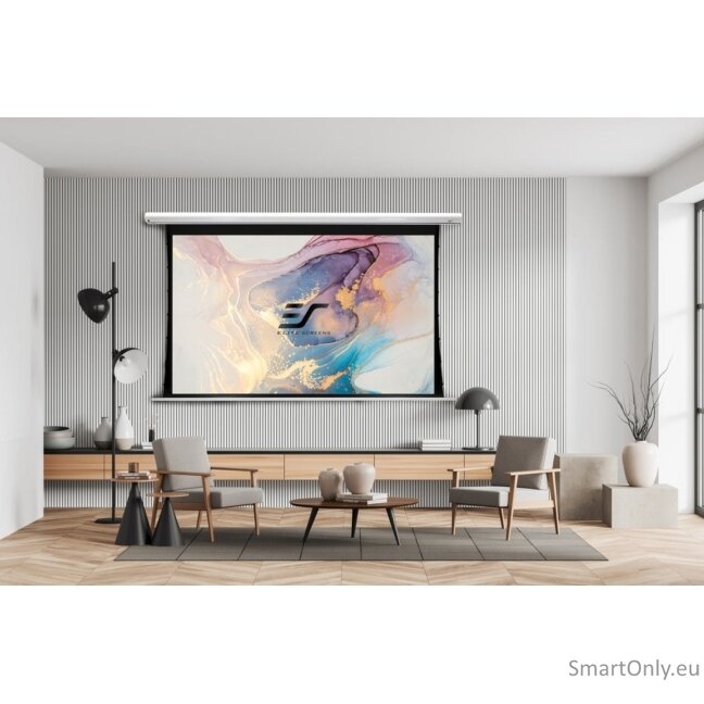 Elite Screens Electric Projection Screen, White | SKT150XHW2 | Diagonal 150 " | 16:9 4