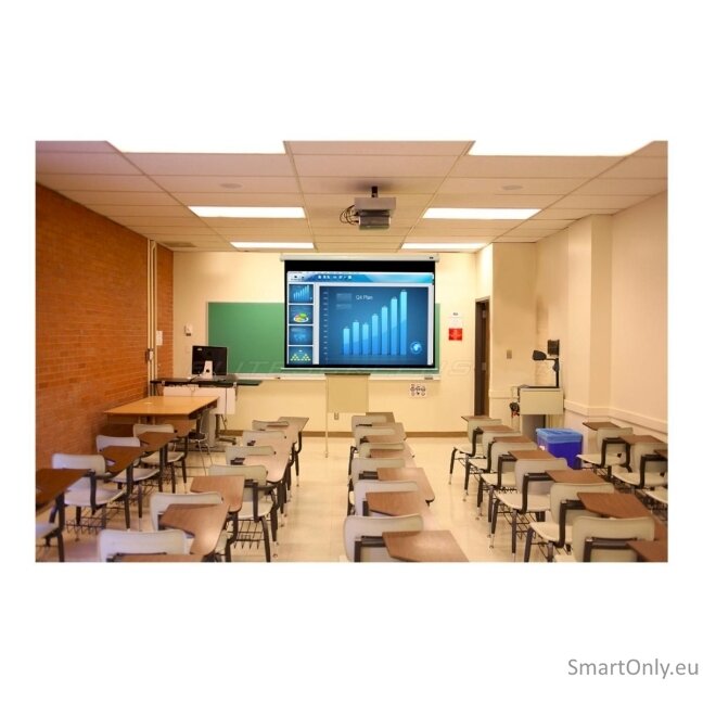 Elite Screens Manual Series M120XWH2 Diagonal 120 ", 16:9, Viewable screen width (W) 266 cm, White 8 Elite Screens Manual Series M120XWH2 Diagonal 120 ", 16:9, Viewable screen width (W) 266 cm, White 8