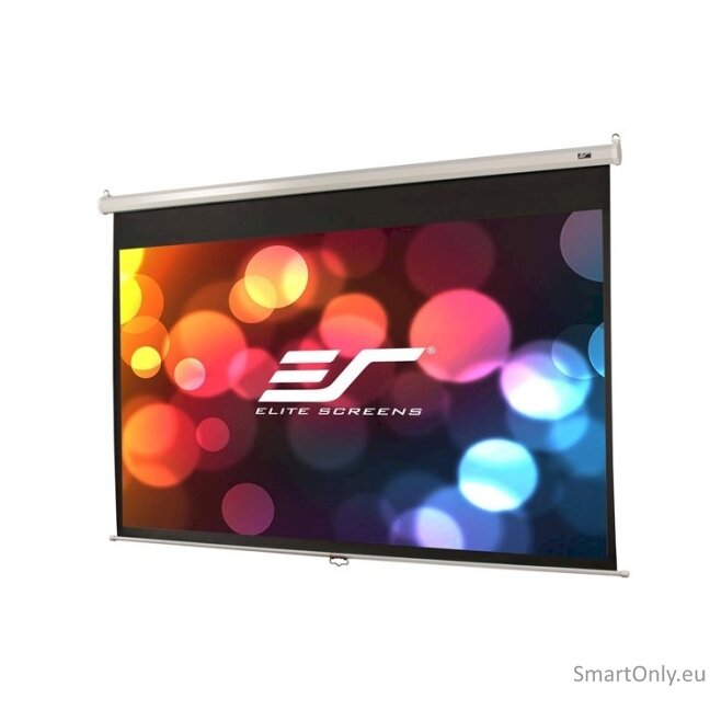 Elite Screens Manual Series M135XWH2 Diagonal 135 ", 16:9, Viewable screen width (W) 299 cm, White 7 Elite Screens Manual Series M135XWH2 Diagonal 135 ", 16:9, Viewable screen width (W) 299 cm, White 7