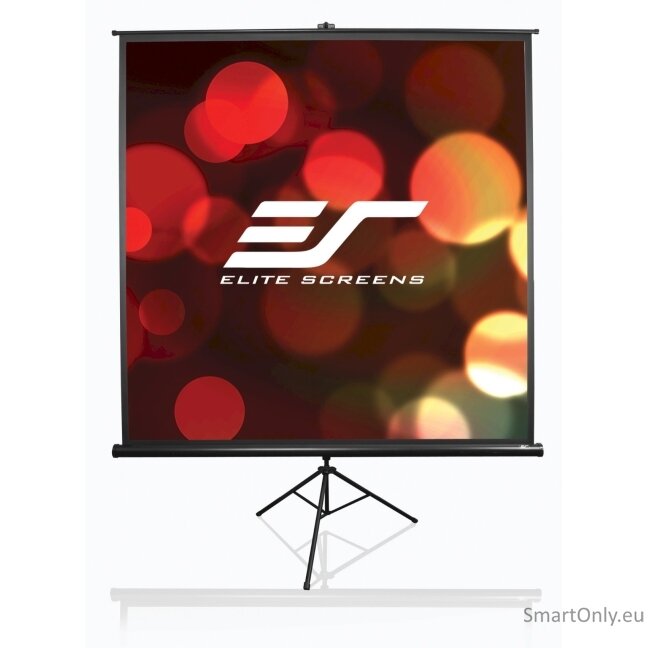 Elite Screens Tripod Series T119UWS1 Diagonal 119 ", 1:1, Viewable screen width (W) 213 cm, Black 5 Elite Screens Tripod Series T119UWS1 Diagonal 119 ", 1:1, Viewable screen width (W) 213 cm, Black 5