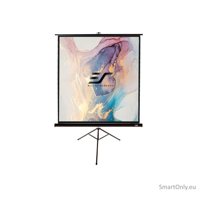 Elite Screens Tripod Series T120UWV1 Diagonal 120 ", 4:3, Viewable screen width (W) 244 cm, Black 1