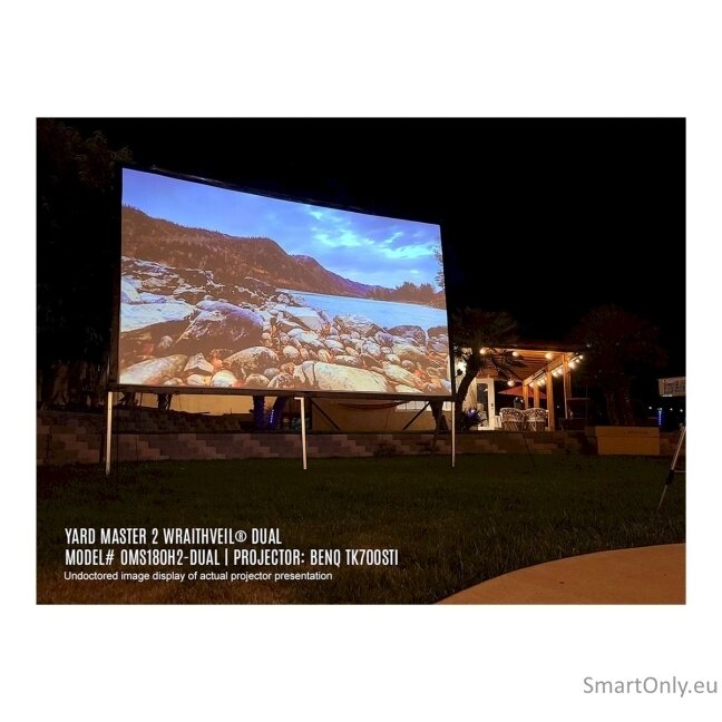 Elite Screens Yard Master 2 Mobile Outdoor screen CineWhite OMS100H2 Diagonal 100 ", 16:9, Viewable screen width (W) 222 cm 8 Elite Screens Yard Master 2 Mobile Outdoor screen CineWhite OMS100H2 Diagonal 100 ", 16:9, Viewable screen width (W) 222 cm 8