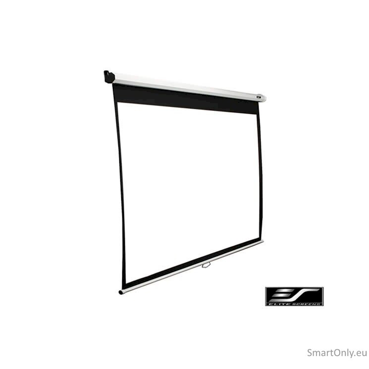 Elite Screens Manual Series M135XWH2 Diagonal 135 ", 16:9, Viewable screen width (W) 299 cm, White 1 Elite Screens Manual Series M135XWH2 Diagonal 135 ", 16:9, Viewable screen width (W) 299 cm, White 1