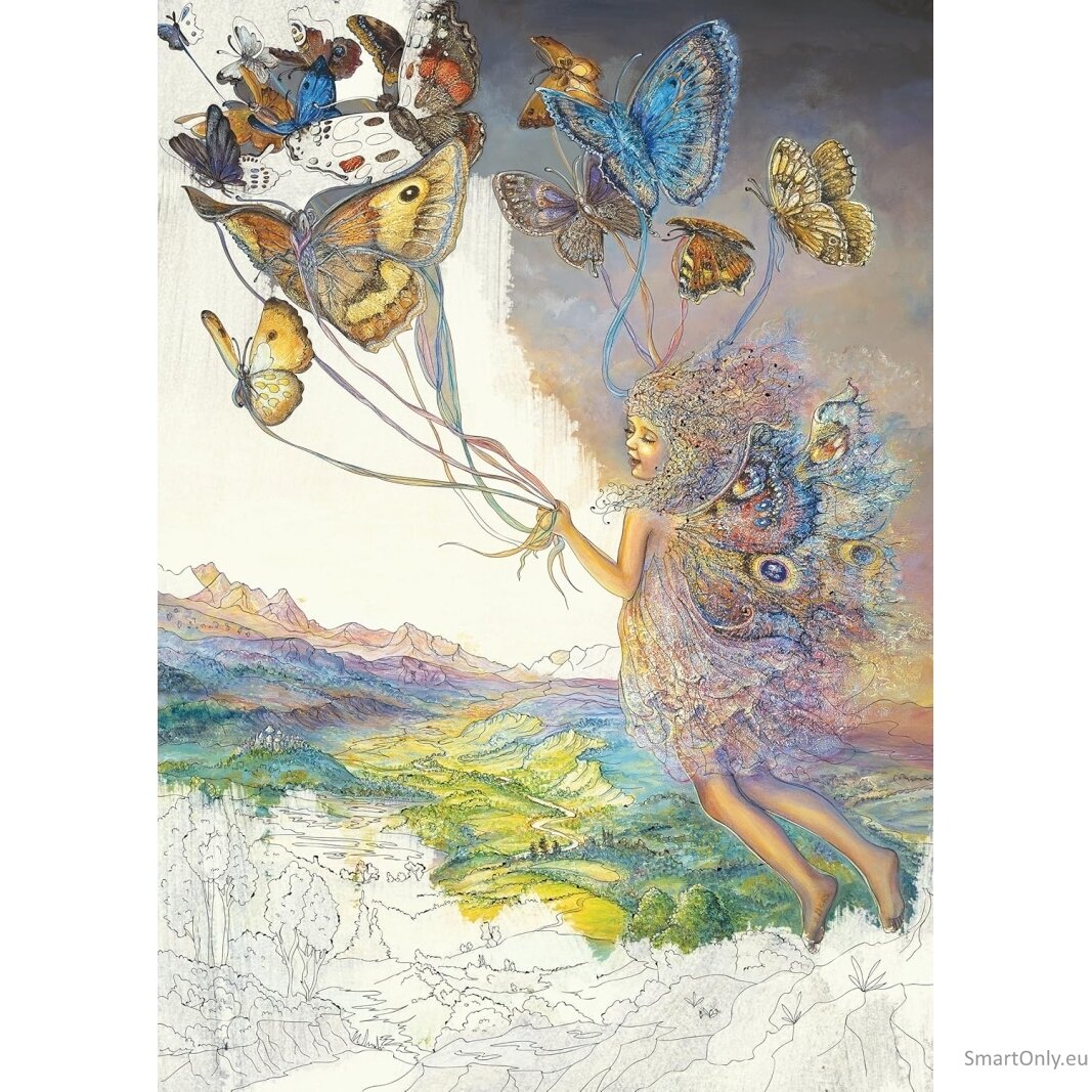 Enchnated Fairies Spalvinimo knyga Blue Angel 1 Enchnated Fairies Spalvinimo knyga Blue Angel 1