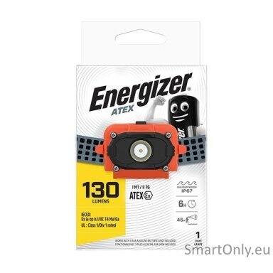 Energizer Atex LP39771 prožektorius ant galvos