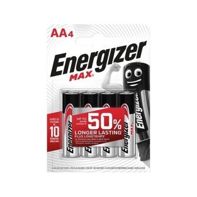 Energizer LR6 AA Max batteries 4 psc