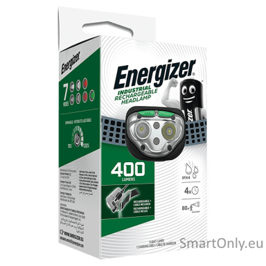 Energizer Rechargeable Industrial Headlight UPN 158658 prožektorius ant galvos Energizer Rechargeable Industrial Headlight UPN 158658 prožektorius ant galvos