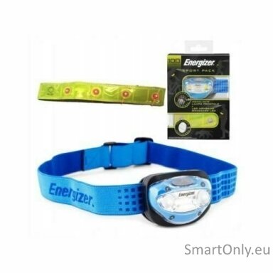 Energizer Sport pack rankos raištis ir prožektorius ant galvos Energizer Sport pack rankos raištis ir prožektorius ant galvos