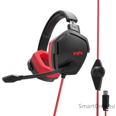 Energy Sistem Gaming Headset ESG 4 Surround 7.1 Built-in microphone, Red, Wired, Over-Ear 3
