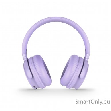 Energy Sistem Headphones Bluetooth Style 3 Lavender (Bluetooth, Deep Bass, High-quality voice calls, Foldable) 2