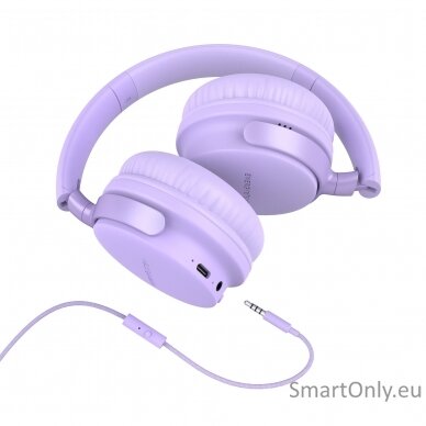 Energy Sistem Headphones Bluetooth Style 3 Lavender (Bluetooth, Deep Bass, High-quality voice calls, Foldable) 3