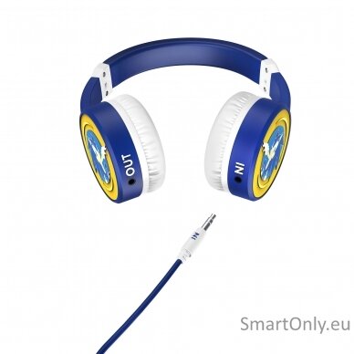 Energy Sistem Lol&Roll Sonic Kids Headphones Blue (Music Share, Detachable cable, 85 dB volume limit) 2