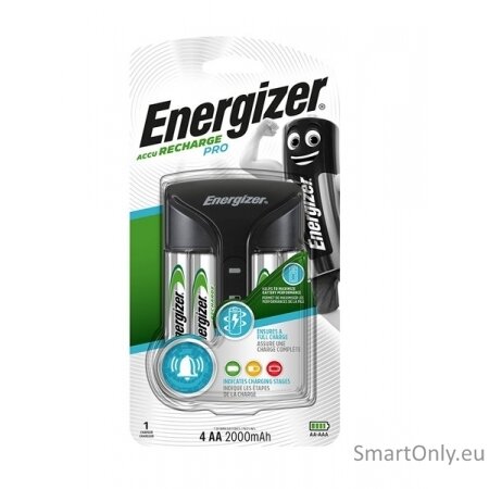 Energizer ACCU Recharge PRO Baterijų įkroviklis Energizer ACCU Recharge PRO Baterijų įkroviklis