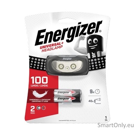 Energizer Universal+ Headlamp LP1181 prožektorius ant galvos Energizer Universal+ Headlamp LP1181 prožektorius ant galvos