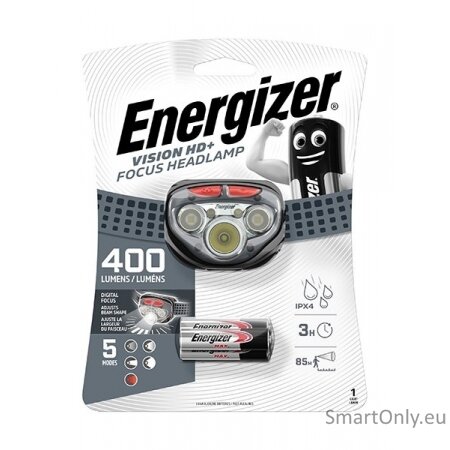 Energizer Vision HD+ Focus Headlamp UPN157247 prožektorius ant galvos