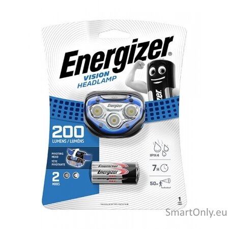 Energizer Vision Headlamp LP08771 prožektorius ant galvos Energizer Vision Headlamp LP08771 prožektorius ant galvos