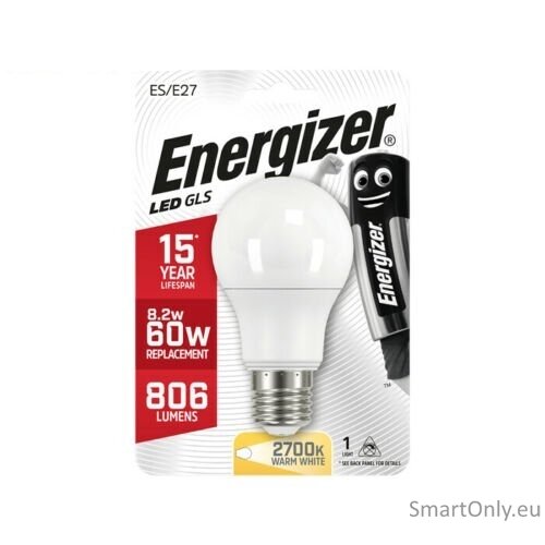Energizer LED GLS E27 S8705 lemputė Energizer LED GLS E27 S8705 lemputė