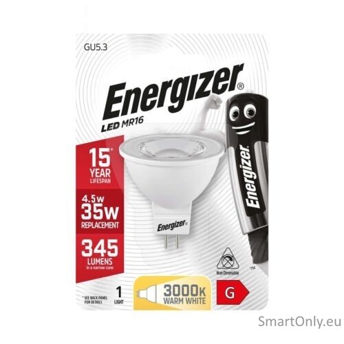 Energizer LED MR16 GU5.3 S8692 lemputė Energizer LED MR16 GU5.3 S8692 lemputė