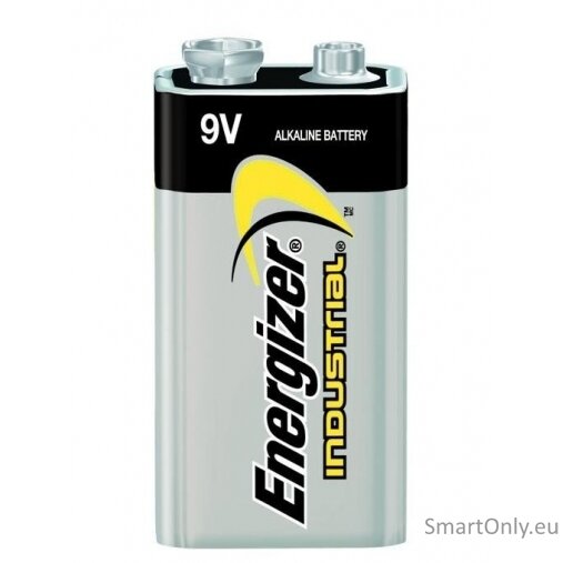 Energizer Industrial 9V Alkaline 6LR61 baterijos 12 vnt. 2