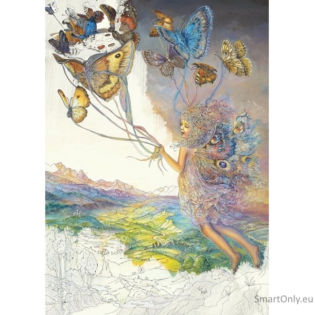 Enchnated Fairies Spalvinimo knyga Blue Angel 1 Enchnated Fairies Spalvinimo knyga Blue Angel 1
