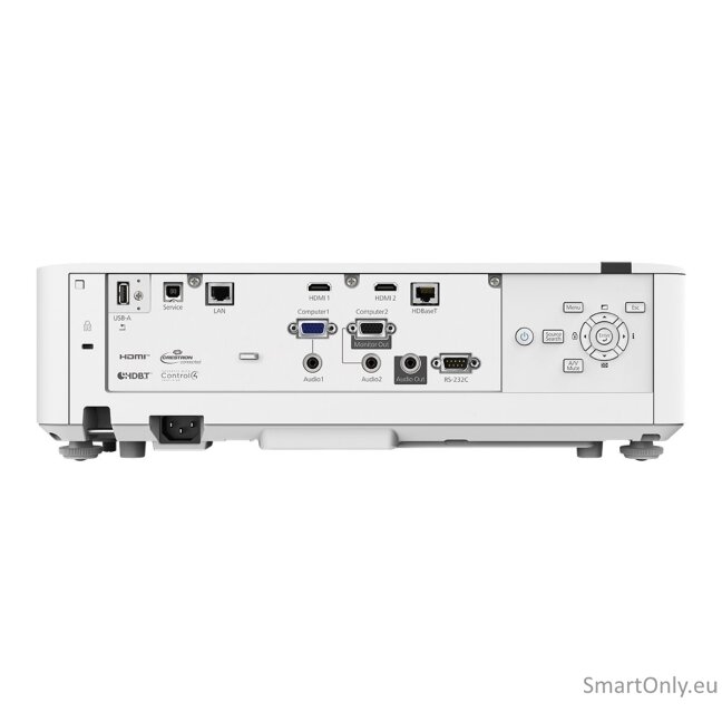 Epson | EB-L520U | WUXGA (1920x1200) | 5200 ANSI lumens | White | Lamp warranty 12 month(s) 7