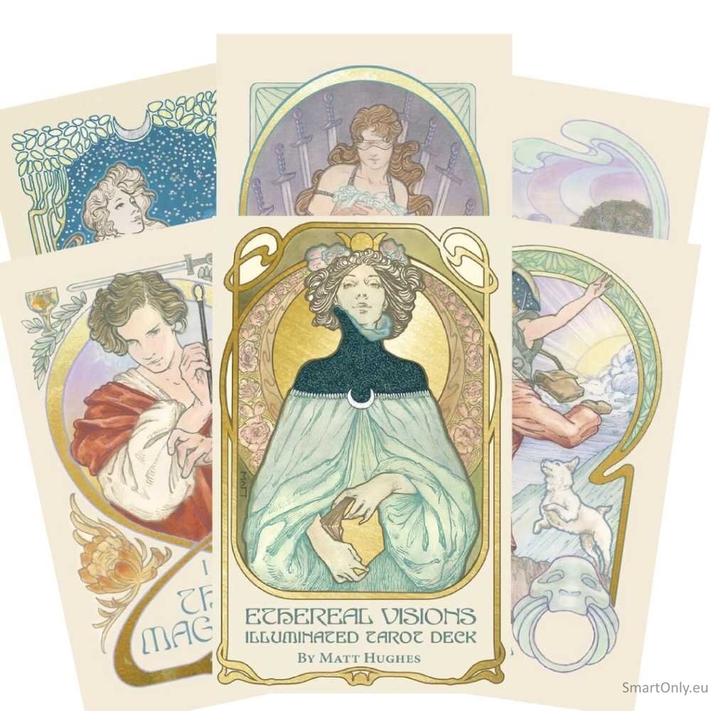 Ethereal Visions: Illuminated Tarot Cards US Games Systems