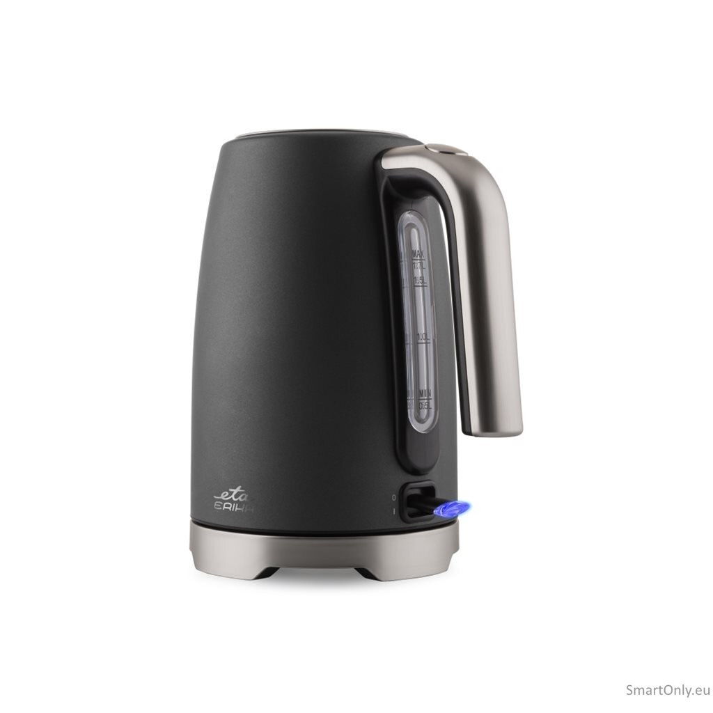 ETA Kettle | Erika ETA259090020 | 2200 W | Electric | 1.7 L | Stainless steel | 360° rotational base | Anthracite 1 ETA Kettle | Erika ETA259090020 | 2200 W | Electric | 1.7 L | Stainless steel | 360° rotational base | Anthracite 1