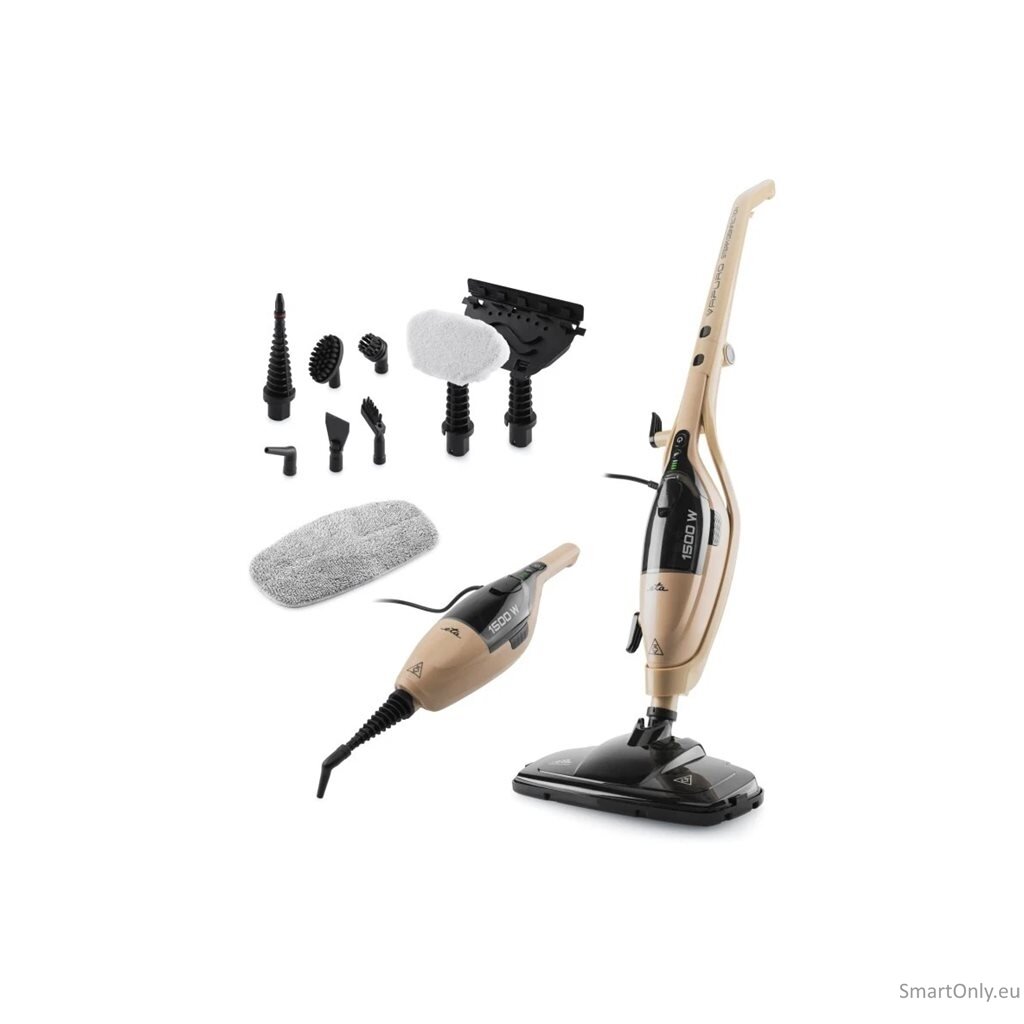 ETA Steam cleaner | Vapuro ETA226190000 | Power 1500 W | Steam pressure 2 bar | Water tank capacity 0.35 L | Brown 3 ETA Steam cleaner | Vapuro ETA226190000 | Power 1500 W | Steam pressure 2 bar | Water tank capacity 0.35 L | Brown 3