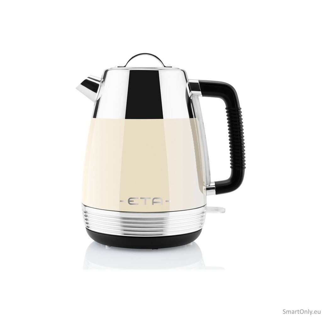ETA | Storio Kettle | ETA918690040 | Standard | 2150 W | 1.7 L | Stainless steel | 360° rotational base | Beige 7 ETA | Storio Kettle | ETA918690040 | Standard | 2150 W | 1.7 L | Stainless steel | 360° rotational base | Beige 7