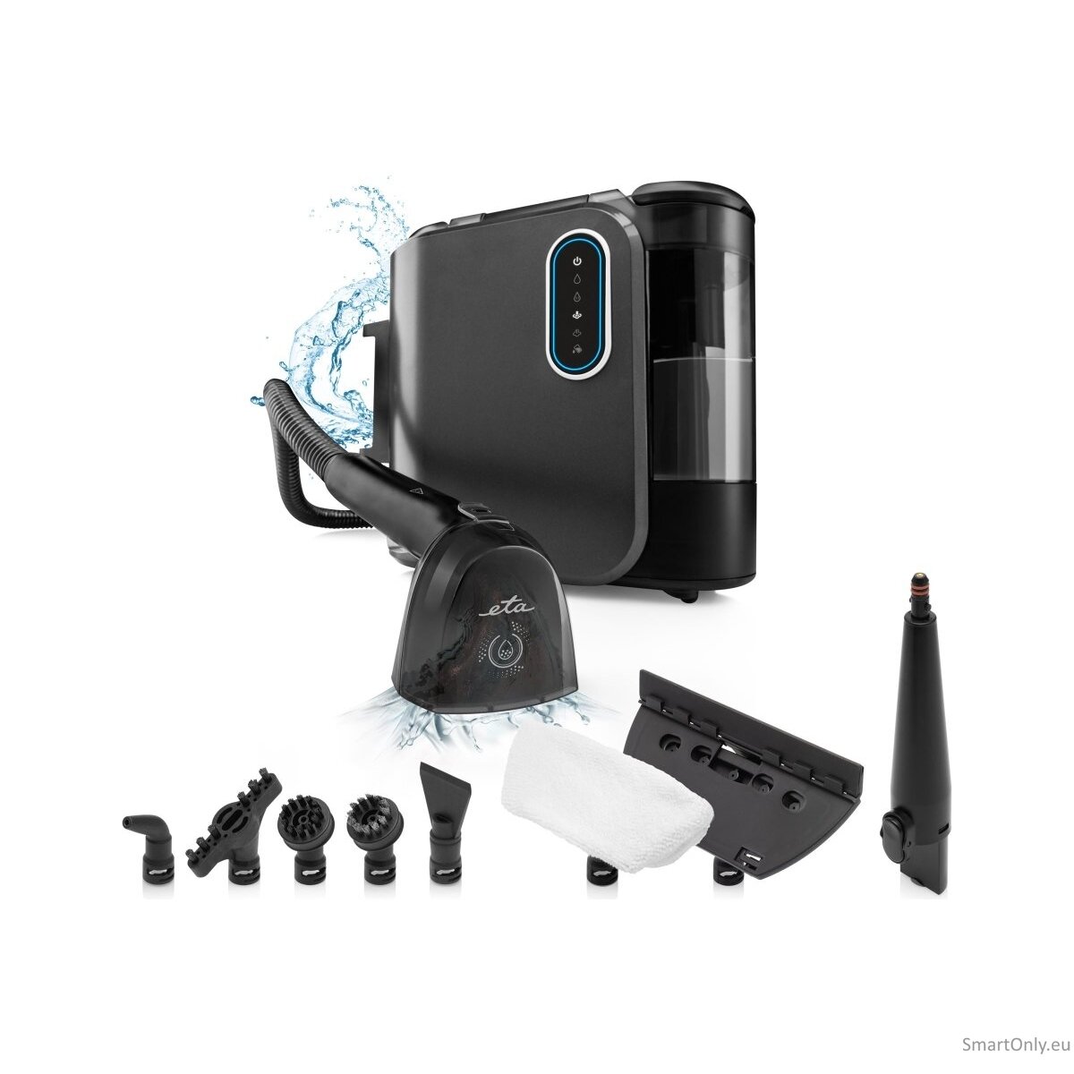 ETA Multipurpose Steam Cleaner | ETA721490000 Steam&Clean | Power 2000 W | Water tank capacity 1.3 L | Black 9