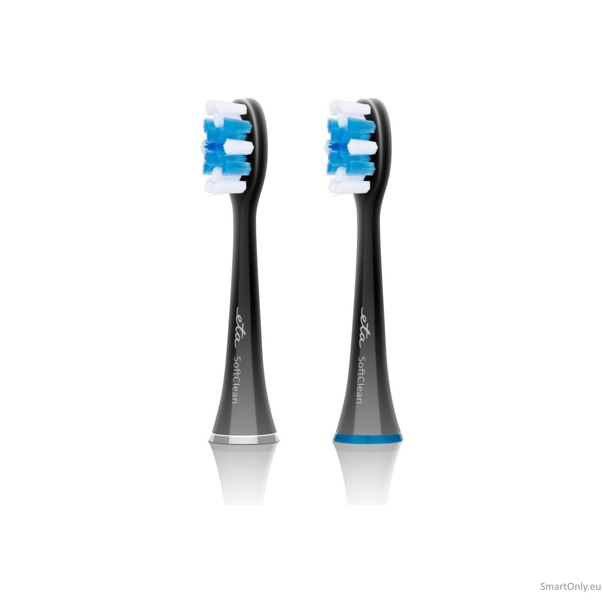 ETA Toothbrush replacement SoftClean ETA070790600  Heads, For adults, Number of brush heads included 2, Black 3