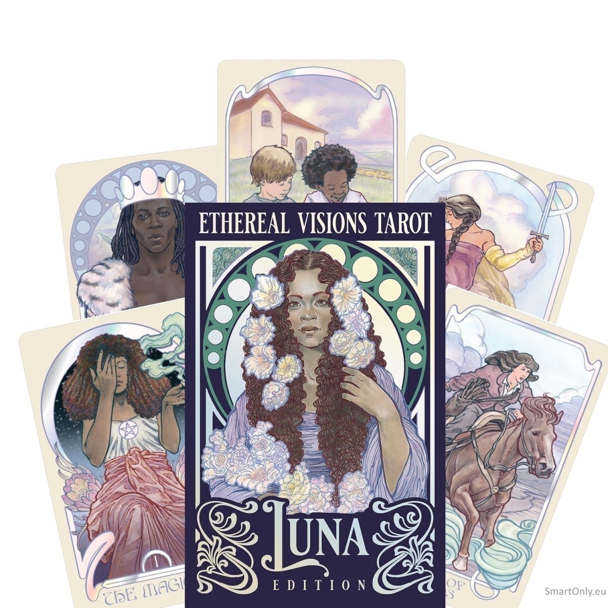 Ethereal Visions Tarot: Luna Edition Taro kortos US Games Systems Ethereal Visions Tarot: Luna Edition Taro kortos US Games Systems