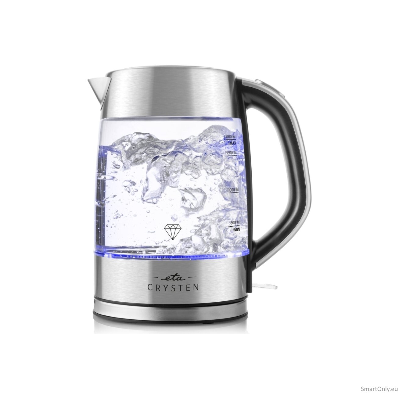 ETA Kettle | ETA415490000 Crysten | Electric | 2100 W | 1.7 L | Glass | 360° rotational base | Glass 5