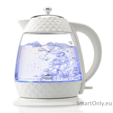 ETA Crystal Kettle ETA315490010 Electric 2200W 1.7L Glass 360 rotational EU Plug ETA Crystal Kettle ETA315490010 Electric 2200W 1.7L Glass 360 rotational EU Plug