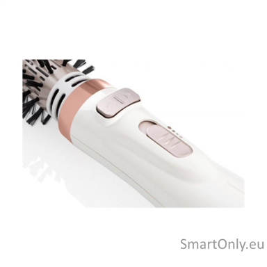 ETA ETA632290000 FENITE Hair Brush, 1000 W, Rotation function, 2 speed air circulation, 3 temperature setting levels, White ETA ETA632290000 FENITE Hair Brush, 1000 W, Rotation function, 2 speed air circulation, 3 temperature setting levels, White