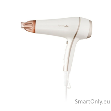 ETA Hair Dryer Fenite ETA732090000 2400 W, Number of temperature settings 3, Ionic function, Diffuser nozzle, White