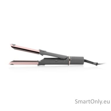 ETA Hair Straightener and Curler | ETA132390000 Fenité Exclusive 2-in-1 | Ceramic heating system | Temperature (min) 140 °C | Temperature (max) 200 °C | Number of heating levels 5 | 1700 W | Grey/Pink ETA Hair Straightener and Curler | ETA132390000 Fenité Exclusive 2-in-1 | Ceramic heating system | Temperature (min) 140 °C | Temperature (max) 200 °C | Number of heating levels 5 | 1700 W | Grey/Pink