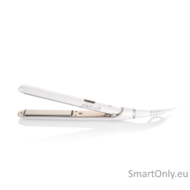 ETA Hair Straightener ETA933690000 Fenite Ceramic heating system, Display LED, Temperature (max) 230 °C, 45 W, White ETA Hair Straightener ETA933690000 Fenite Ceramic heating system, Display LED, Temperature (max) 230 °C, 45 W, White