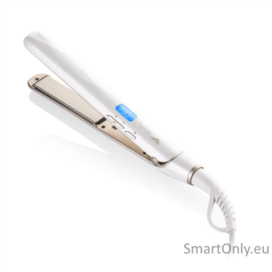 ETA Hair Straightener ETA933690000 Fenite Ceramic heating system, Display LED, Temperature (max) 230 °C, 45 W, White ETA Hair Straightener ETA933690000 Fenite Ceramic heating system, Display LED, Temperature (max) 230 °C, 45 W, White
