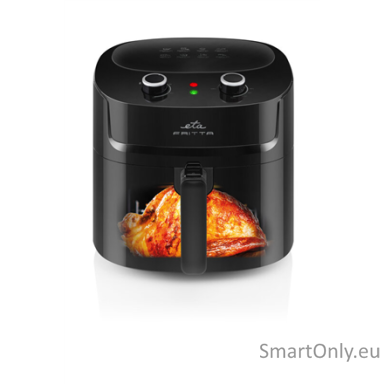 ETA Hot air fryer ETA216890000 Fritta Power 1800 W Capacity 7.2 L Hot air technology Black ETA Hot air fryer ETA216890000 Fritta Power 1800 W Capacity 7.2 L Hot air technology Black