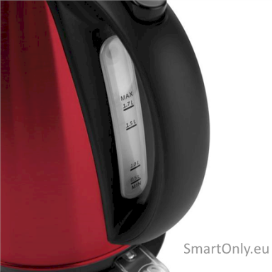 ETA Kettle 359090010 Standard 2200 W 1.7 L Stainless steel 360° rotational base Red ETA Kettle 359090010 Standard 2200 W 1.7 L Stainless steel 360° rotational base Red