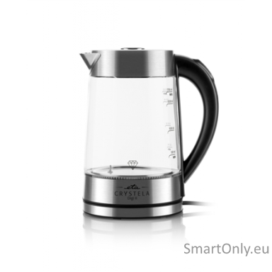 ETA Kettle | ETA515490000 CRYSTELA DIGI II | Electric | 2200 W | 1.7 L | Glass | 360° rotational base | Glass ETA Kettle | ETA515490000 CRYSTELA DIGI II | Electric | 2200 W | 1.7 L | Glass | 360° rotational base | Glass