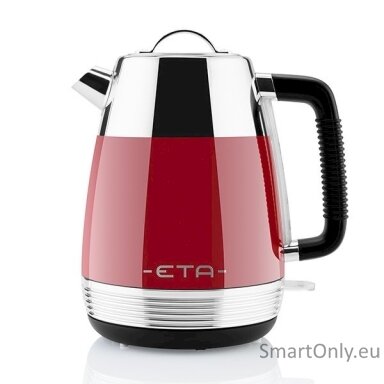 ETA Storio Kettle ETA918690030 Standard 2150 W 1.7 L Stainless steel 360° rotational base Red ETA Storio Kettle ETA918690030 Standard 2150 W 1.7 L Stainless steel 360° rotational base Red