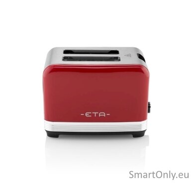 ETA Storio Toaster ETA916690030 Power 930 W Housing material Stainless steel Red ETA Storio Toaster ETA916690030 Power 930 W Housing material Stainless steel Red
