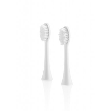 ETA Toothbrush replacement FlexiClean ETA070790100 Heads, For adults, Number of brush heads included 2, White ETA Toothbrush replacement FlexiClean ETA070790100 Heads, For adults, Number of brush heads included 2, White