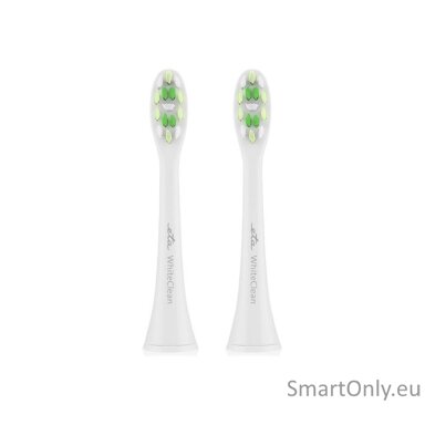 ETA Toothbrush replacement WhiteClean ETA070790400 Heads, For adults, Number of brush heads included 2, White ETA Toothbrush replacement WhiteClean ETA070790400 Heads, For adults, Number of brush heads included 2, White
