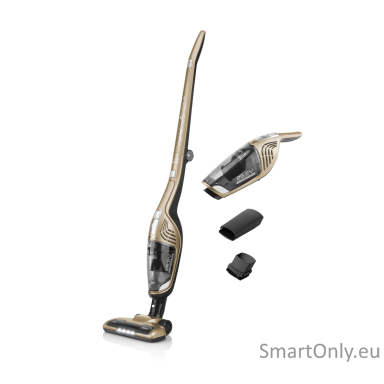 ETA Vacuum Cleaner ETA745390000 Moneto II Cordless operating Handstick 2in1 25.2 V Operating time (max) 50 min Gold/Black ETA Vacuum Cleaner ETA745390000 Moneto II Cordless operating Handstick 2in1 25.2 V Operating time (max) 50 min Gold/Black
