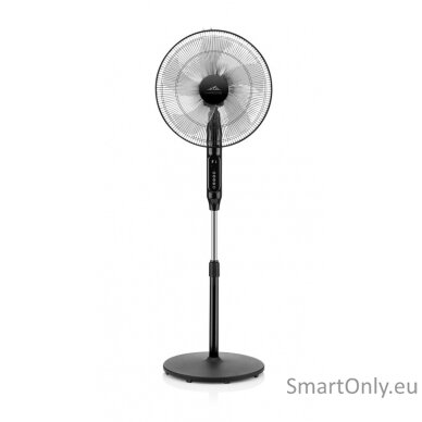 ETA Naos Fan ETA260790000 Stand Fan, Number of speeds 4, 50 W, Oscillation, Diameter 43 cm, Black 1