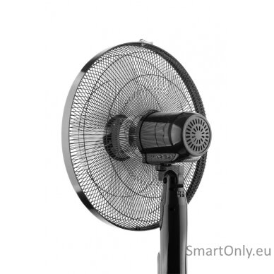 ETA Naos Fan ETA260790000 Stand Fan, Number of speeds 4, 50 W, Oscillation, Diameter 43 cm, Black 3