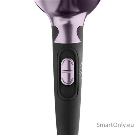 ETA Hair Dryer ETA632090000 Rosalia 1200 W, Number of temperature settings 3, Black/Purple 2 ETA Hair Dryer ETA632090000 Rosalia 1200 W, Number of temperature settings 3, Black/Purple 2